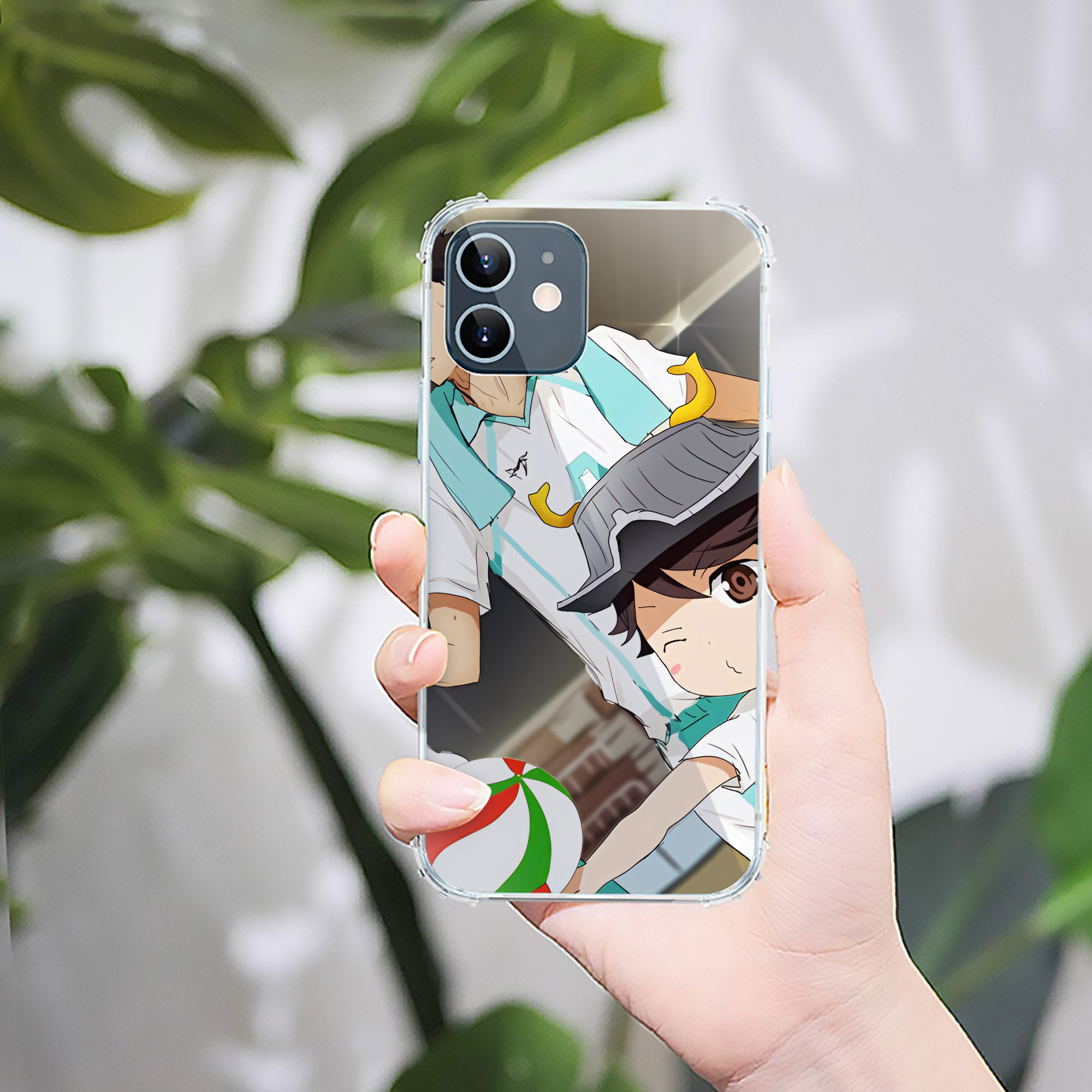 （画像用） ハイキュー!! Haikyu!! 【iPhone 12シリーズ対応】透明スマホケース（クリアソフトケース）